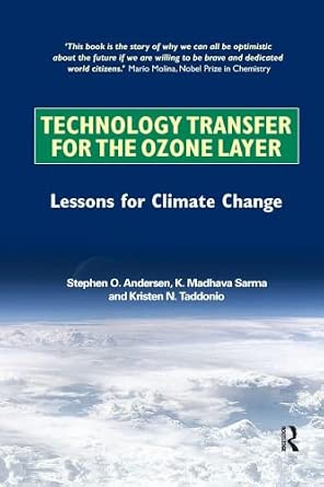 Technology Transfer for the Ozone Layer: Lessons for Climate Change Technology Transfer for the Ozone Layer: Lessons for Climate Change book cover
