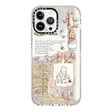CASETiFY Clear iPhone 13 Pro Max Case [Winnie The Pooh Co-Lab/Not Yellowing / 6.6ft Drop Protection/Magsafe] - Vintage Collage Case - Clear