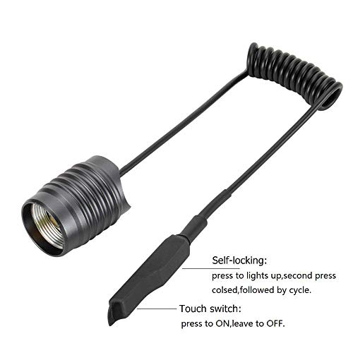 Windfire S10 Predator Varmint Light Kit, 300 Yards 650 Lumen 3 Red Led Long Range Hunting Gear Tactical Flashlight With Scope Mount, Pressure Switch #TOP6