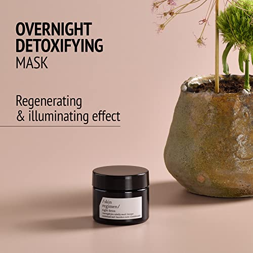 Skin Regimen Night Detox Face Mask, 100% Natural, Rebalancing and Reinvigorating Aroma, 1.75 fl. oz. - Image 5