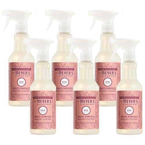 Mrs. Meyer’s Rose Spray and Sets for an Everyday Cleaning Routine