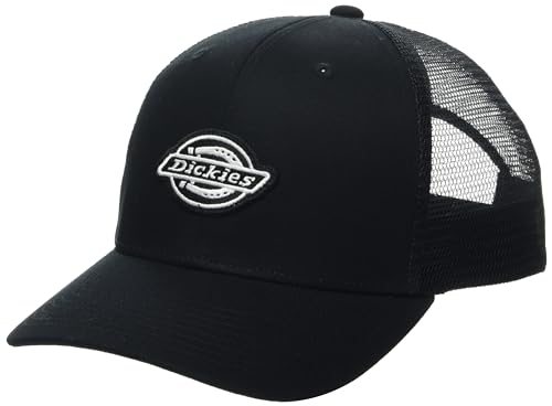 Dickies Herren Low Pro Logo Trucker Hat, Schwarz, Einheitsgröße