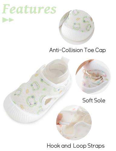 Baby First Walking Shoes Boys Girls Breathable Non-Skid Shoes Soft Rubber Sole Slipper Sneaker2
