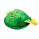 design LAB, Inc. Teenage Mutant Ninja Turtle Official Merchandise | TMNT Toys | Nesting Plush Dog Toy | Turtle Shell with Pepperoni Pup Pizza| Great for Interactive Play