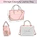 MATEIN 17 Inch Laptop Bag, Large Waterproof Laptop Carrying Case with Adjustable Handle, Cute Pink Briefcase Shoulder Messenger Bag Professional Work Computer Bag for Women Office College Travel, Pink