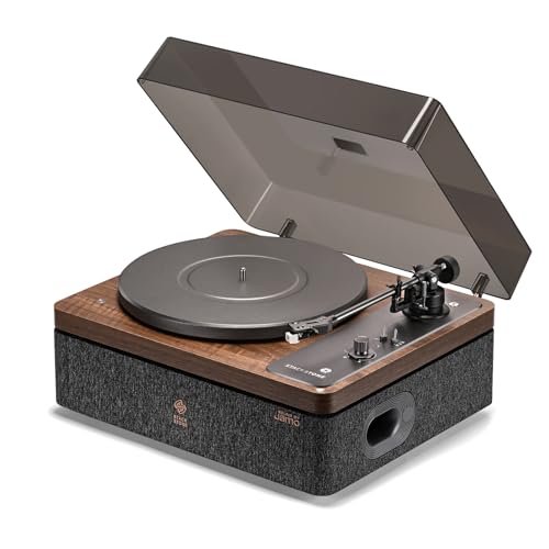 STACKSTONE x JAMO DS07 Platine Vinyle Bluetooth 5.2 avec Haut-Parleurs Intégrés, Suspension...