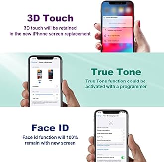 SIMDOG for iPhone 11 Pro Screen Replacement, 3D Touch & LCD Display digitizer Assembly Screen,Compatible with A2160, A2217, A2215， with Complete Repair Tools and Screen Protector(5.8")