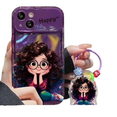PEEPERLY Back Cover Case for iPhone 15 Pro Soft Flexible TPU, Shockproof Protective Cute Girl Mirror Case with Charm (B0D2H6WNVH) Amazon Price History, Amazon Price Tracker