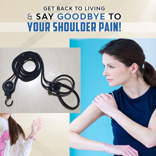 Image of Shoulder Hand Pully for Physiotherapy Paralysis Exercise Equipment, Rope Exerciser Pully - L, Acromioclavicular Joint Injury
