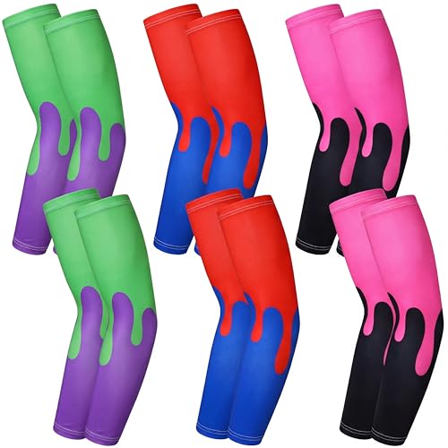 Image of Shyyween 6 Pair Arm Sleeve for Youth Kid Boy