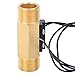 Water Flow Sensor Switch 1/2 Inch Interface Electromagnetic Flowmeter High Performance Brass Industrial Accessory for Automation Equipment Air Compression Systems