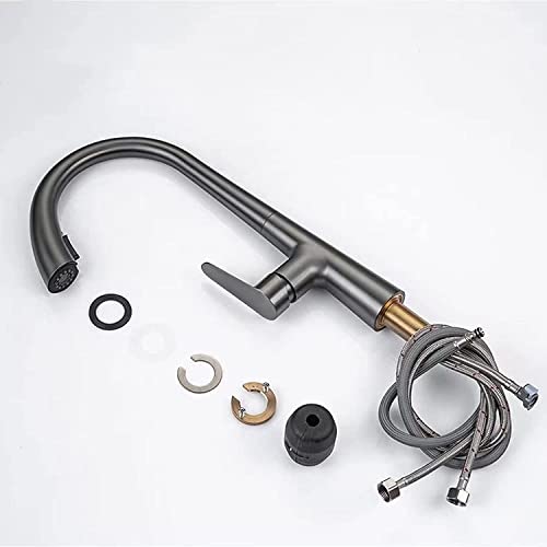 Robinet de cuisine à arc élevé avec douchette pour simplifier vos recettes - 3