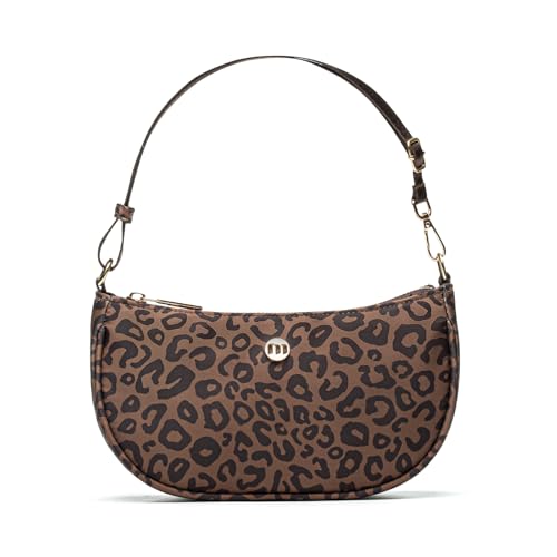 Image of Shoulder Bag for Women Handbags with Adjustable Strap Underarm Purse Mini Clutch Purses Trendy Crescent Bags 1L