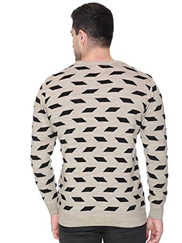 Image of GODFREY Full Sleeve Woolen Sweater for Man Winter Wear - Round Neck Pullover Regular Fit