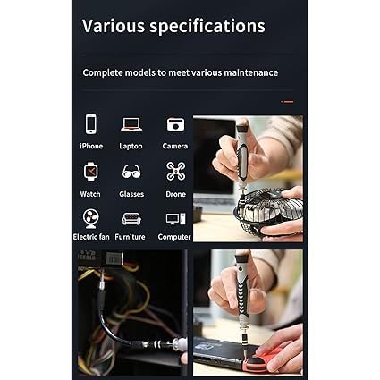 Image of 115-in-1 Precision Magnetic Screwdriver Set with Storage Case | Professional Multi-Bit Repair Tool Kit for Laptop, Mobile, PC, Watch, Eyeglasses, Gaming Console & Electronics (Black)