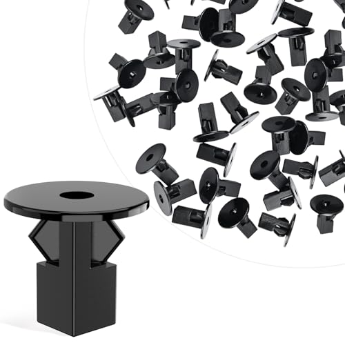 Image of GOOACC 40PCS Fender Liner Black Nylon Retainer Clips Replacement for Lexus Scion Toyota 4Runner Avalon Camry, OEM:#90189-06065, 96706W100, 90189A0002