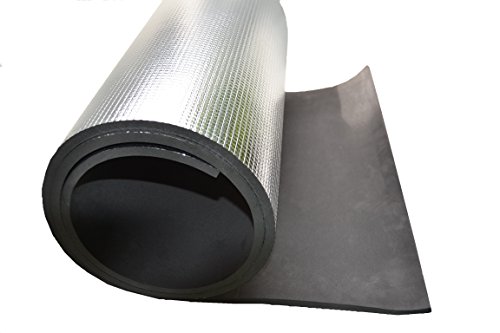 AR TACTICAL GMBH Isomatte mit Aluminiumbeschichtung/Alu-Thermomatte (schwarz 2 Stück) Cover