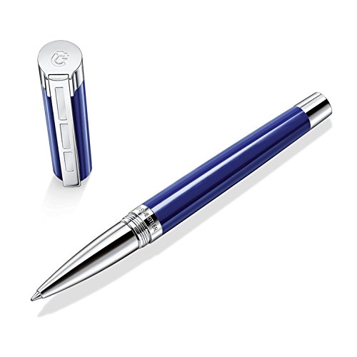 Stylo roller Staedtler Initium Resina bleu en résine précieuse M