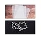 Yesallwas 50 Blatt weißes Kohle-Transferpapier, Kopierpapier, ideal für Holz/Papier/Leinwand und andere Kunstoberflächen, Transparentpapier (A4/21,5 x 29,8 cm)