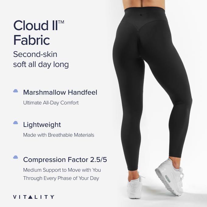Vitality Cloud II Workout Leggings for Women, High Waist Yoga Pants XXS-4XL3