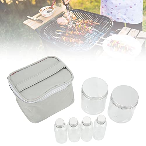 Vitdipy 10er-Pack Gewürzstreuer Camping, Feuchtigkeitsbeständig Und Leicht Zu Reinigen, Tragbarer Gewürze Camping, Geeignet Für Outdoor-Reisen, Camping, Grillen, Picknick