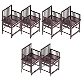 Modèle de mini chaise de maison de poupée : cette mini chaise est polyvalente, adaptée à diverses applications et projets créatifs. répondre à vos besoins de décoration.