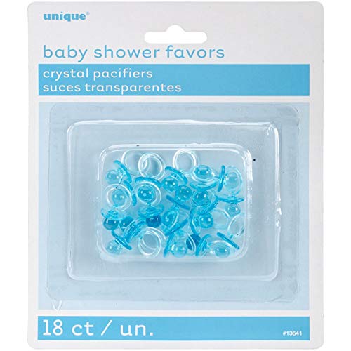 Imagen de Undeutig Industrien 13641 Party Favor Chupete 18-Pkg-Blue