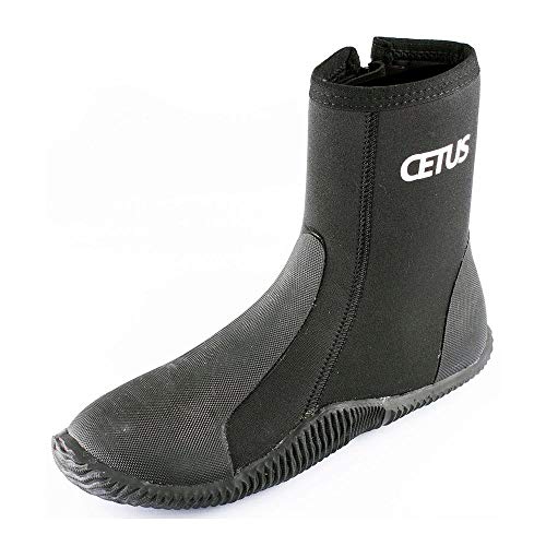 Bota de Mergulho de Neoprene 3mm Cetus Longa - 35