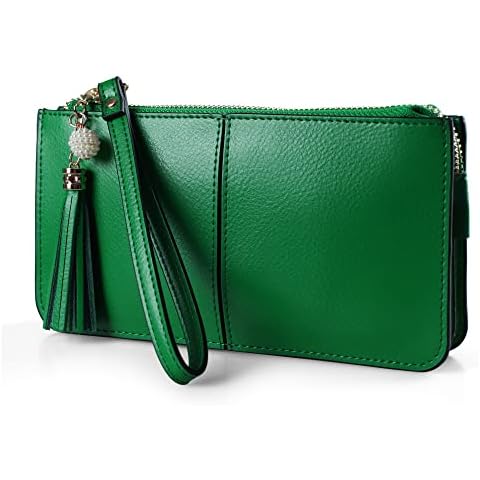 befen Women's Leather Wristlet Clutch Wallet Cover