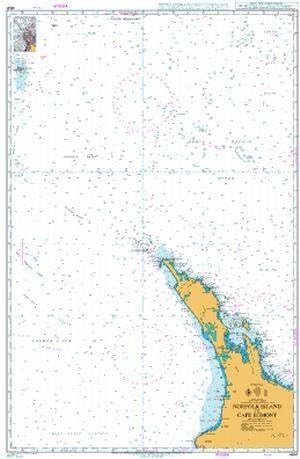 UKHO BA Chart 4641: South Pacific Ocean, Australia and New Zealand, Norfolk Island to Cape Egmont