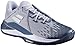 Babolat Men's Propulse Fury All Court Tennis Shoes (Grey/White, US Footwear Size System, Adult, Men, Numeric, Medium, 12)