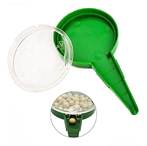 KIRALOVE - Seminatrice manuale di precisione per seminare ortaggi coltivare orto giardino Giardinaggio 5 impostazioni di selezione colore random