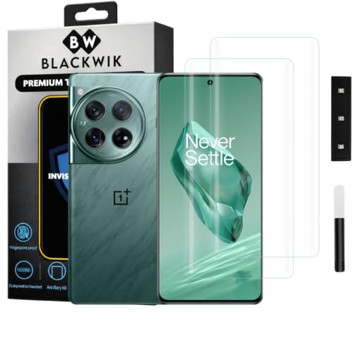 Image of Blackwik UV Curved Tempered Glass for OnePlus 12 | 2-Pack