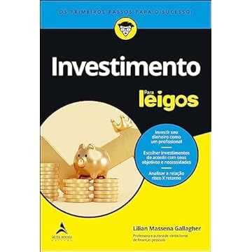 Capa do livro Investimento Para Leigos