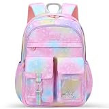 Aucuu Mochila Niña, Enviar Astronauta Colgante （rosa）