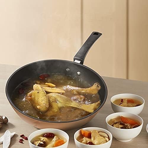 Wok antiadherente multifunción con tapa de vidrio miniatura 2