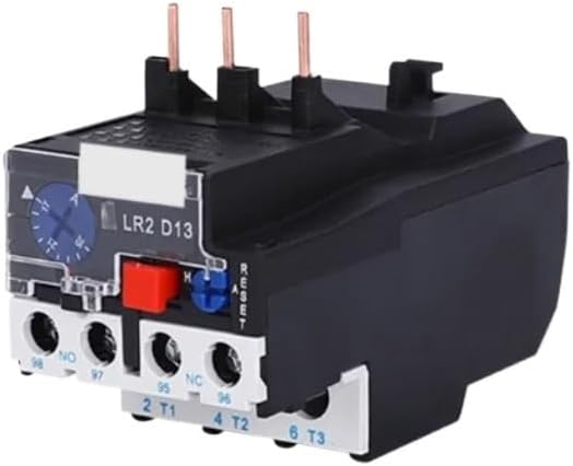 LR2-D13 D23 D33 JR28-25 3-Phase 1NO 1NC Electric Thermal Overload Relay 1A 1.6A 2.5A 4A 6A 8A 10A 13A 18A 25A(LR2-D13 17-25A)