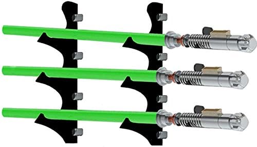 Miniatura 3 de WANLIAN Soporte para sable de luz montado en la pared, adecuado para soporte de sable de luz, sable de luz, espada, sable de luz (1 juego de 3 capas