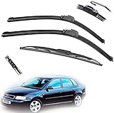 Material: Naturkautschuk, sorgt für den besten Sichtbarkeitseffekt, Deflektordesign basiert auf aerodynamischen Prinzipien. Die durch Windkraft verursachte Vibration des Scheibenwischers wird eliminiert.