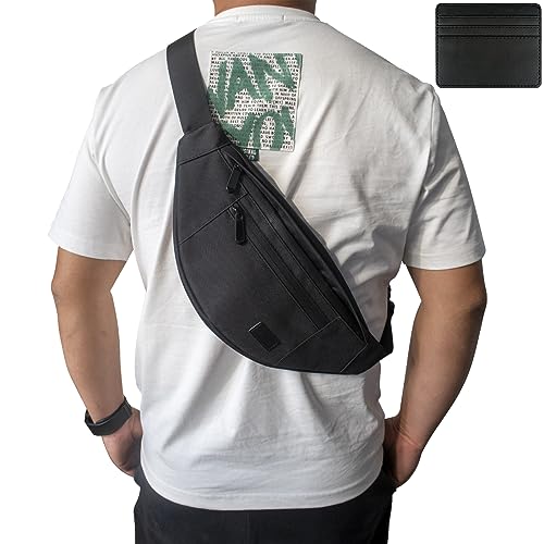 Marsupio Uomo, Marsupio Tracolla Uomo con Cintura