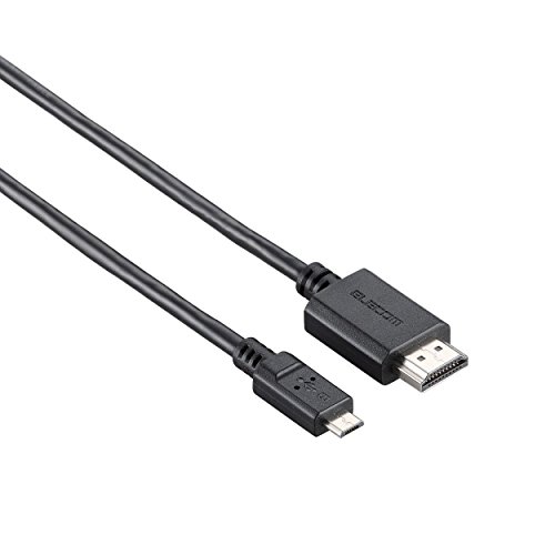 【中古】「非常に良い」ELECOM MHLケーブル 1m ブラック MPA-MHLC10BK 中古】 エレコム MHL変換ケーブル 1m ブラック DH-MHLHD10BK 【公式通販】