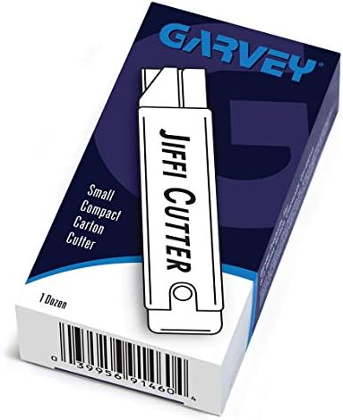 Cosco Jiffi-Cutter Utility Knives, 1 1/2", Pack Of 12