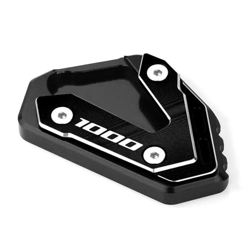 GEGWWFVVC Erhöhungen Für Suzuki GSX-R600 GSX-R750 GSX-R1000 Motorrad Ständer Fuß Seitenständer Verlängerungspad(10O0 Black 115)