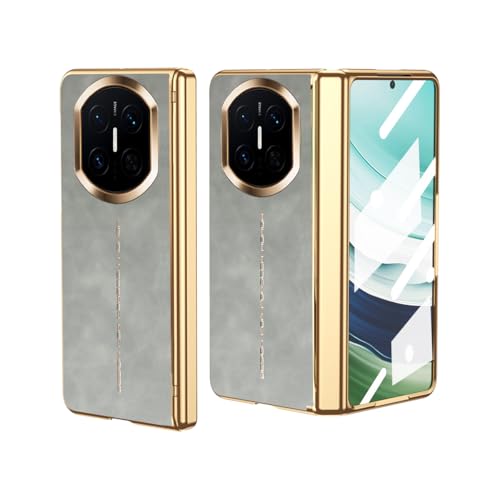 Étui Huawei Mate X7 anti-rayures protection intégrale à rabat mince gris