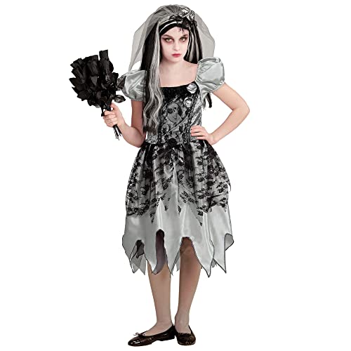 W WIDMANN MILANO Party Fashion - Costume enfant mariée fantôme, Robe, Fantôme, Costumes de carnaval, Halloween