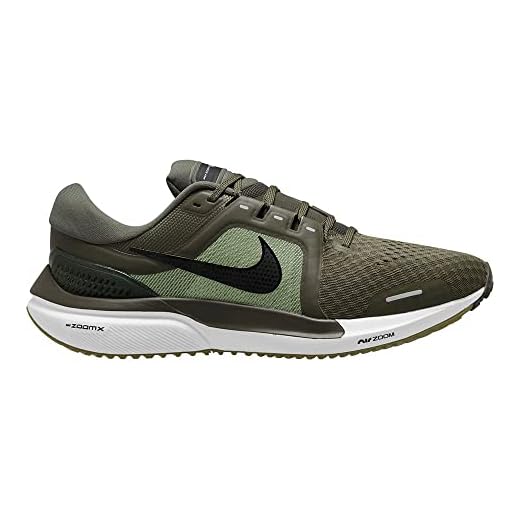 Nike Tênis de corrida masculino cano baixo, Médio verde-oliva/preto cargo cáqui, 40