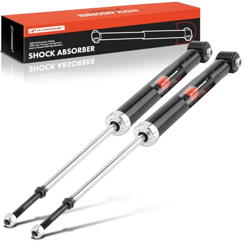 A-Premium Rear Suspension Shock Absorber Compatible with Hyundai Accent & Kia Rio, 2018 2019 2020 2021 2022, 2-PC Set