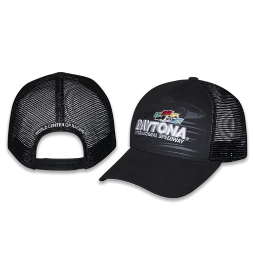Daytona International Speedway NASCAR 2026 Racing Snapback Black Tonal Hat