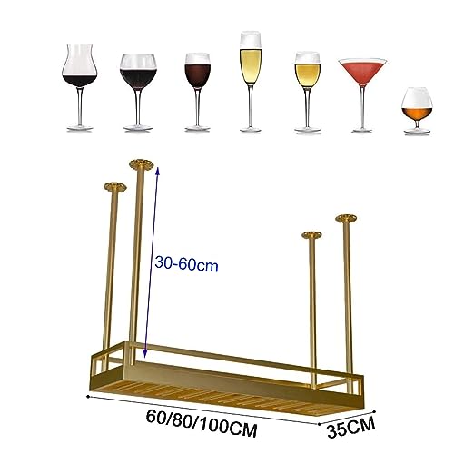 Support suspendu industriel rétro pour optimiser le rangement des verres - 3