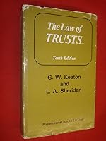 Keeton & Sheridan's the Law of Trusts 0273401254 Book Cover